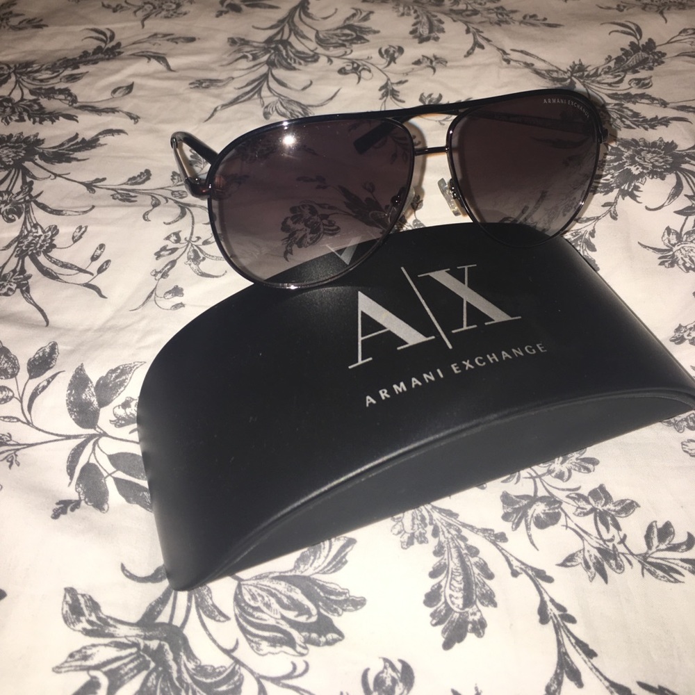 Armani exchange aviator sun glass