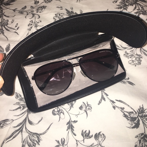 Armani exchange aviator sun glass main image 4