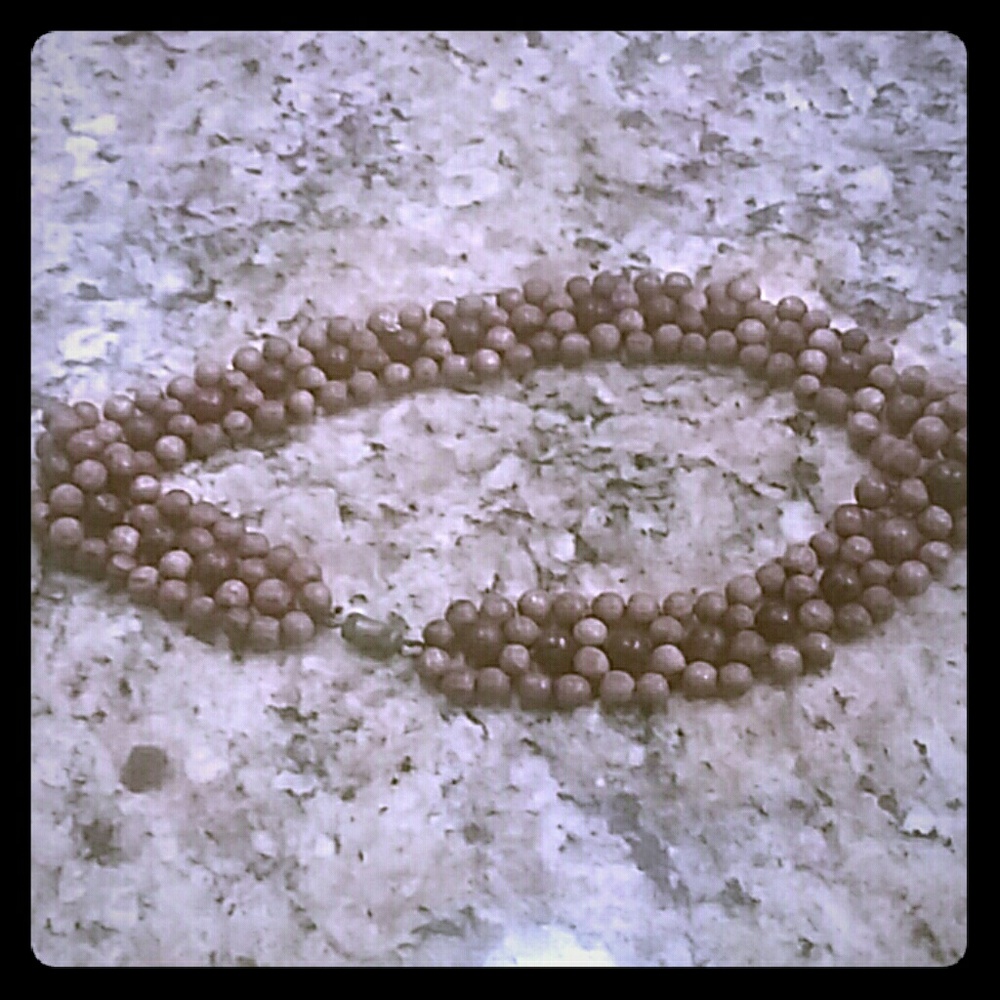 Wooden Bead Chocker And Braclet