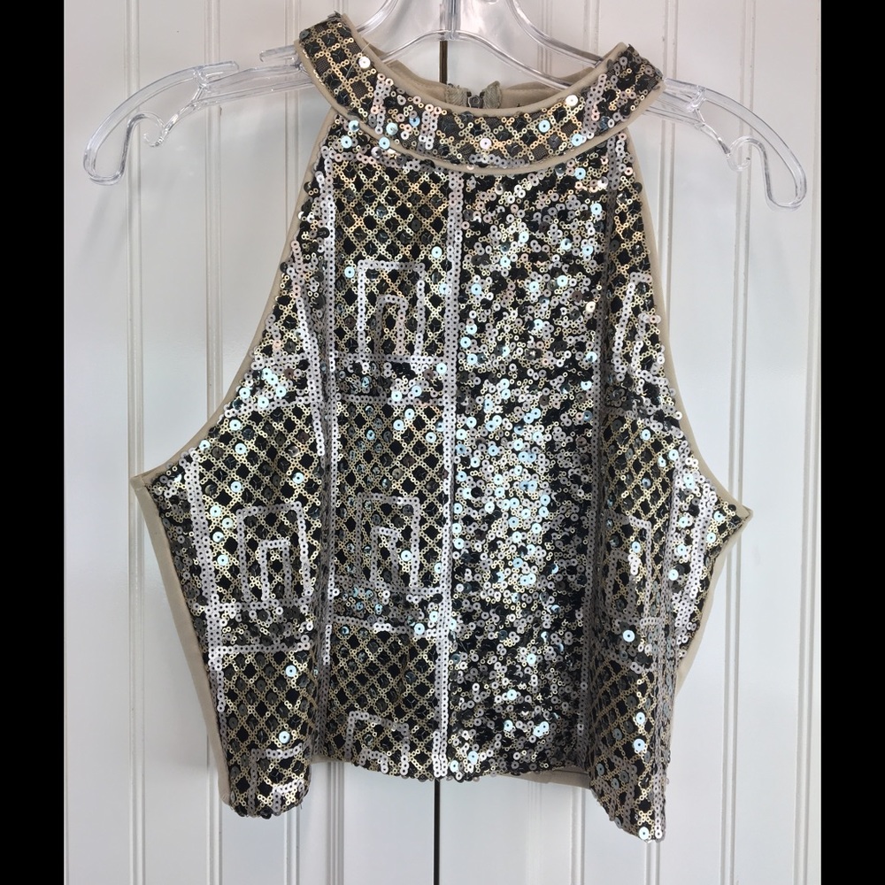 Forever 21 Sequin Top.