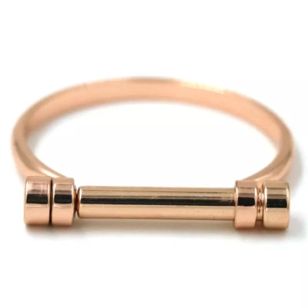 SOLD OUT! This is a trendy ! Screw Cuff Bangle - Picture 1 of 4