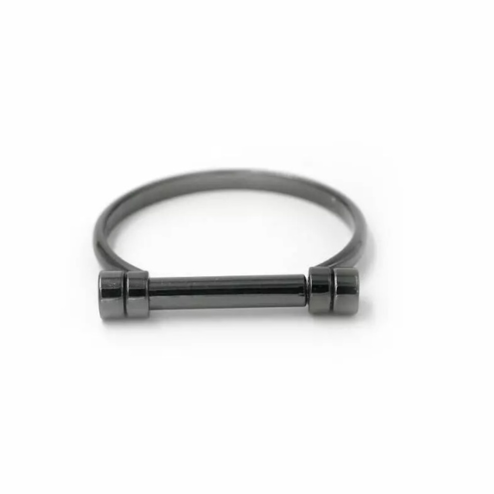 SOLD OUT! This is a trendy ! Screw Cuff Bangle - Picture 2 of 4