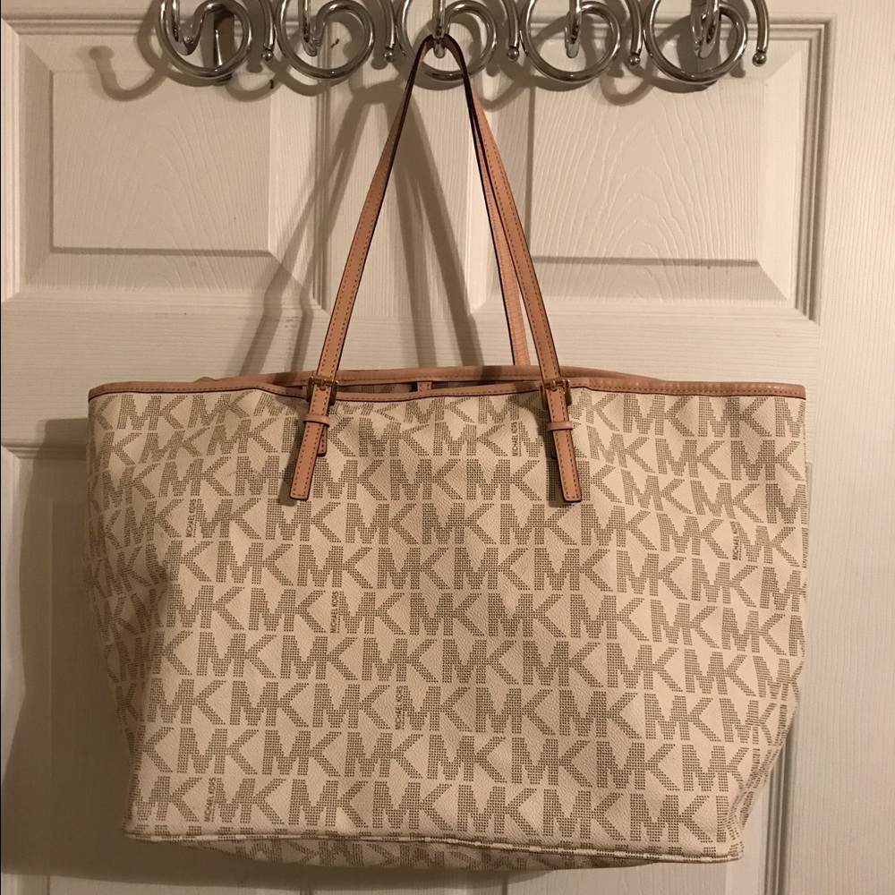 Michael Kors medium size MK logo tote
