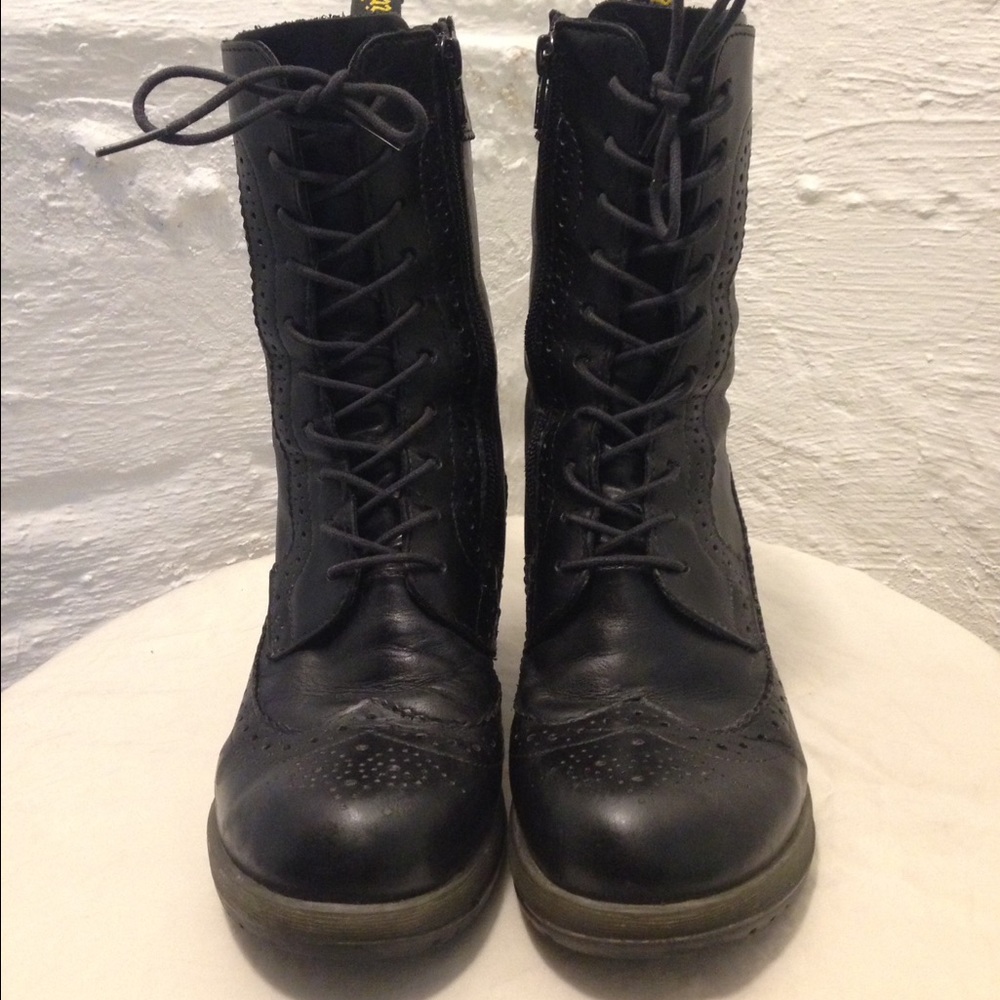 Ltd. Ed. Doc Marten Regina Wingtip Boots