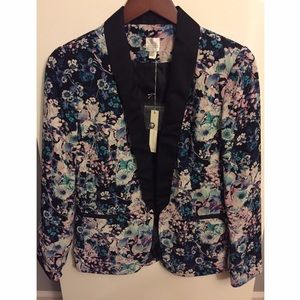 Floral blazer