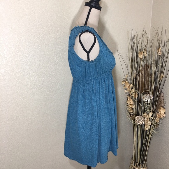 Turquoise Free People Tunic - Picture 2 of 6