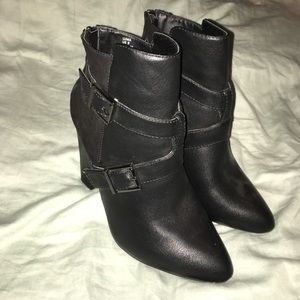 Black booties