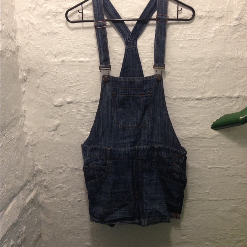 Express Cotton Overall-Shorts