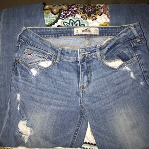 holy jeans from hollister