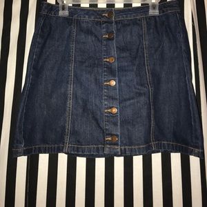 Forever 21 mini Jean skirt