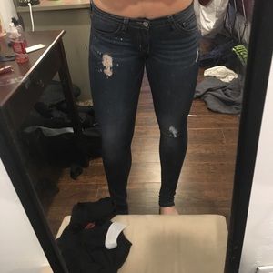 Flying monkey Distressed Skinny Jeans