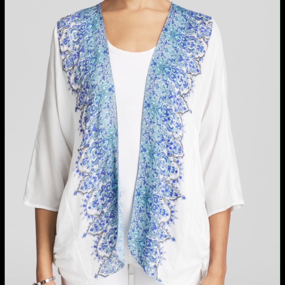 Moon & Meadow Embellished Kimono Cardigan