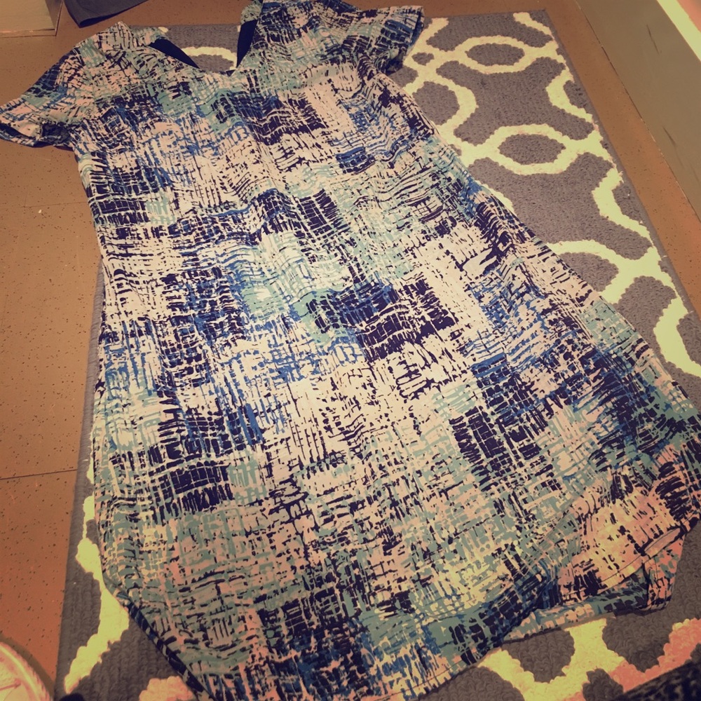 Graphic print dress