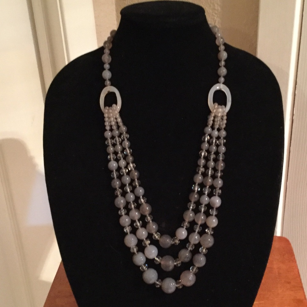 Genuine agate necklace