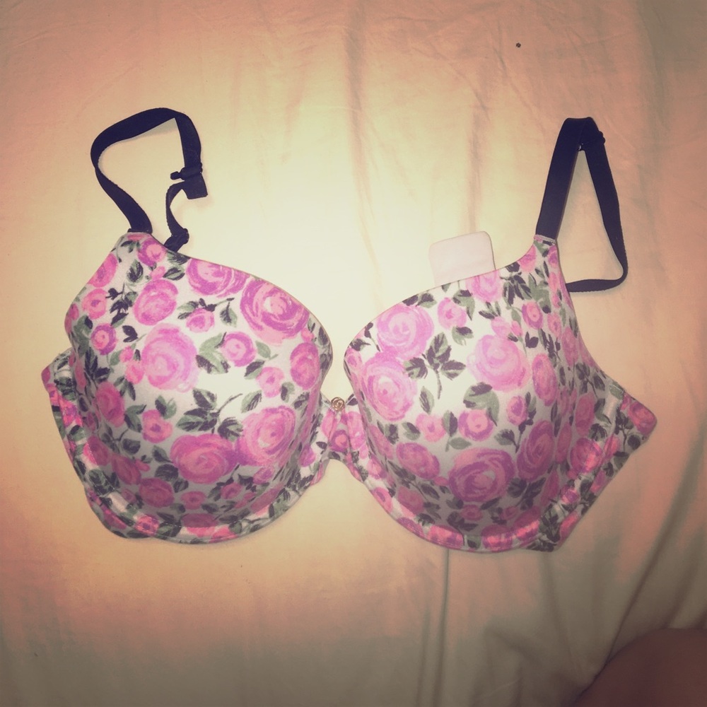 Betsey Johnson Floral Bra