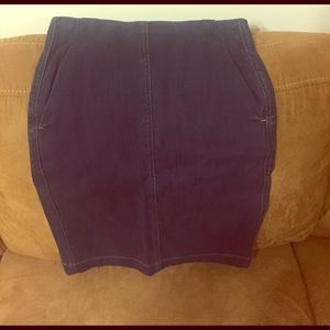 Loft Denim Skirt