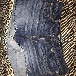 American eagle denim shorts