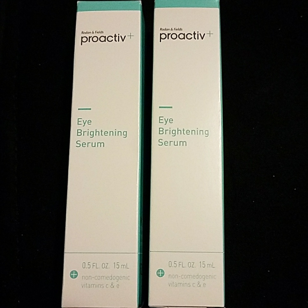 2 proactiv eye brightening serums