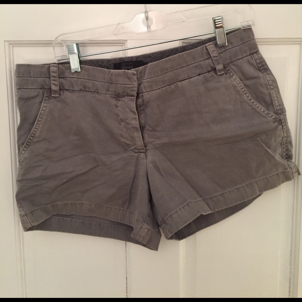 Donating by Wednesday - J Crew grey Chino shorts