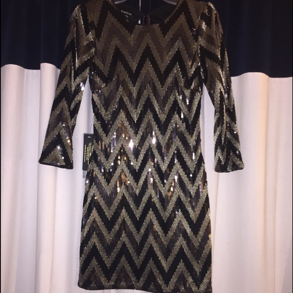 BEBE sequin dress - Picture 3 of 7