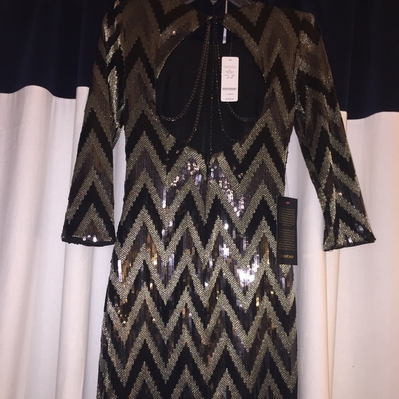 BEBE sequin dress - Picture 4 of 7