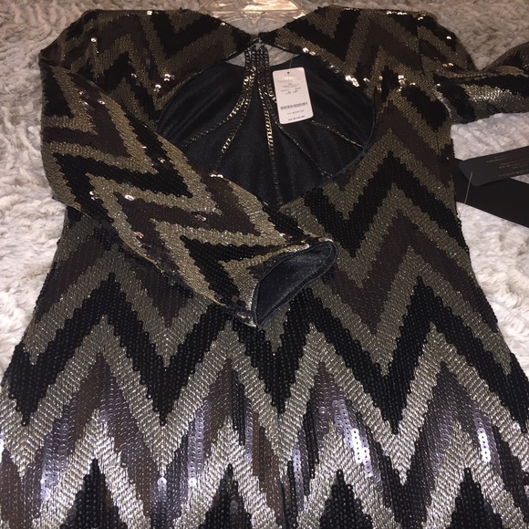 BEBE sequin dress - Picture 5 of 7