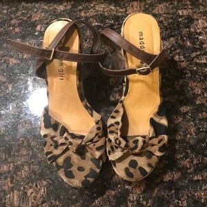 Madden Girl Cheetah Wedges