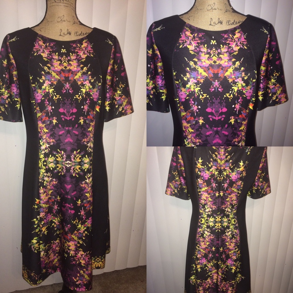 ‼️SALE‼️ Floral Print Dress size 10 - Picture 1 of 4