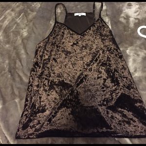 NWOT velvet tank