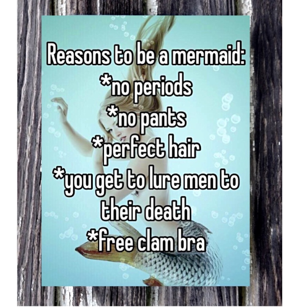 A little humor & wisdom from a wayward mermaid 🐬