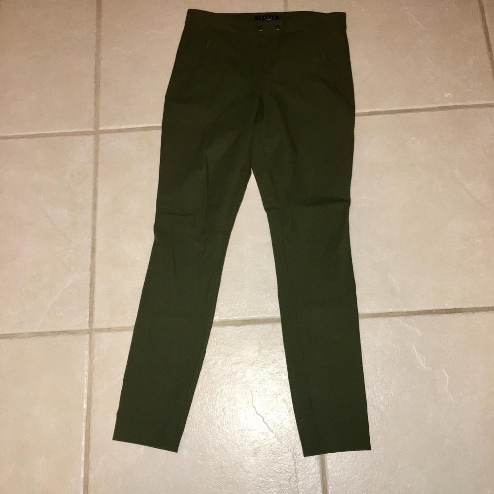 THEORY GREEN PANTS