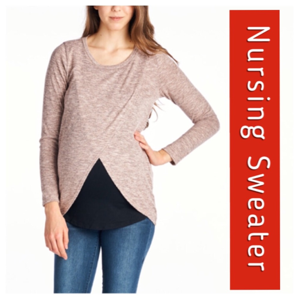Nursing Sweater