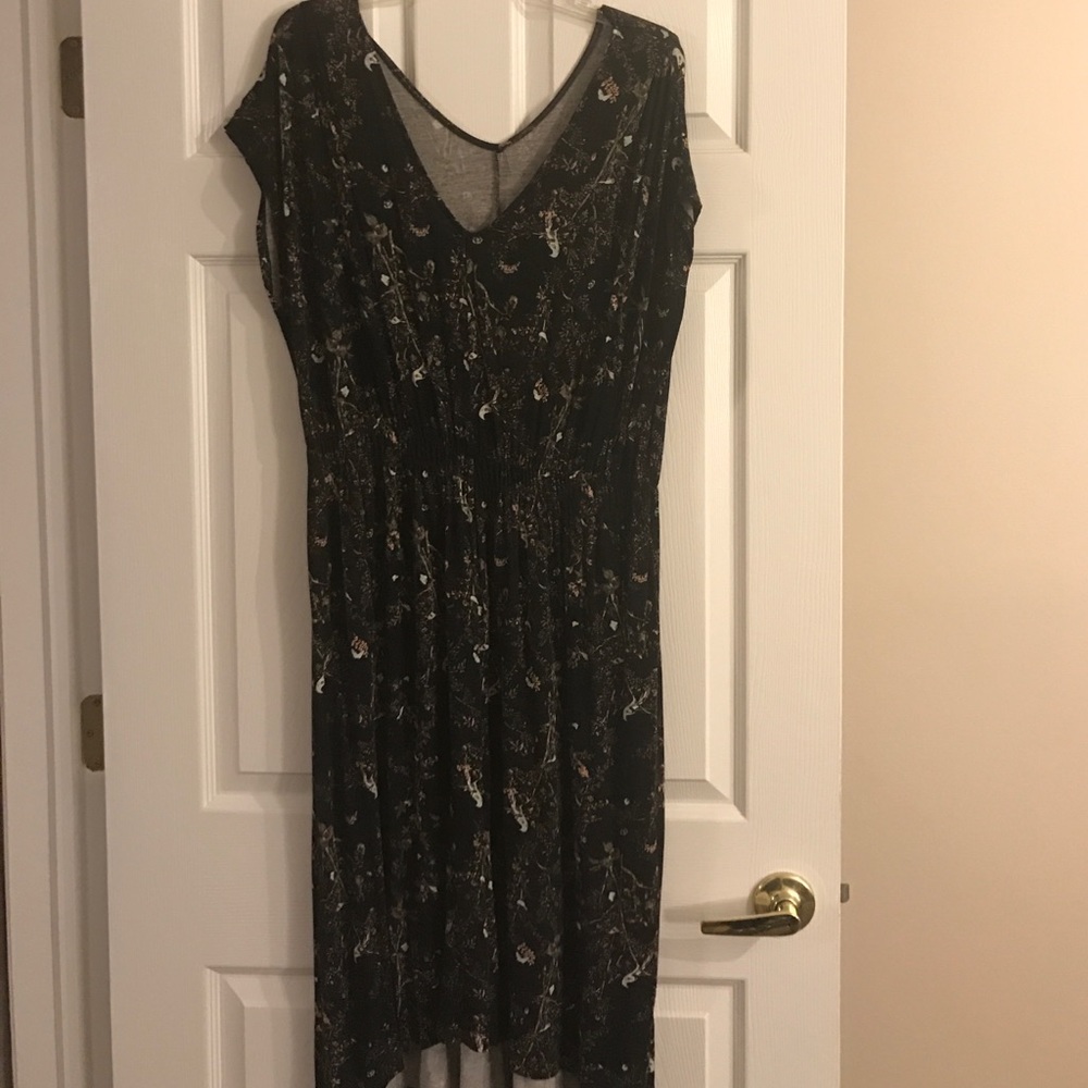 Printed jersey dress