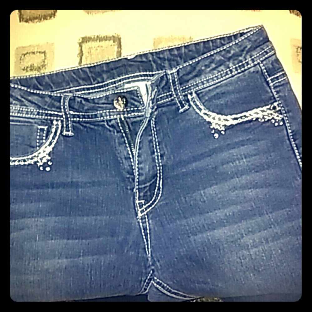 GIRLS Embellished Jeans - Picture 2 of 3