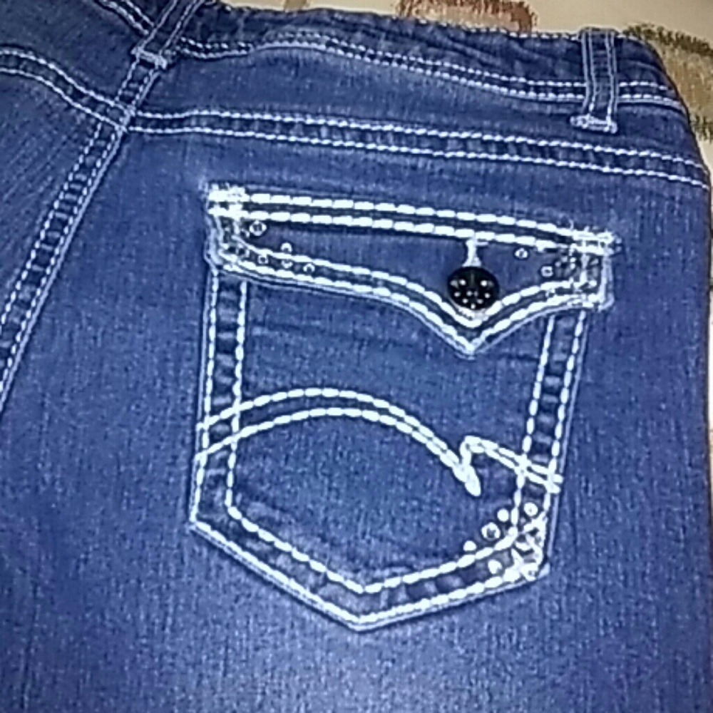 GIRLS Embellished Jeans - Picture 3 of 3