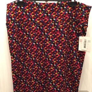 LuLaRoe cassie pencil skirt women's size xl