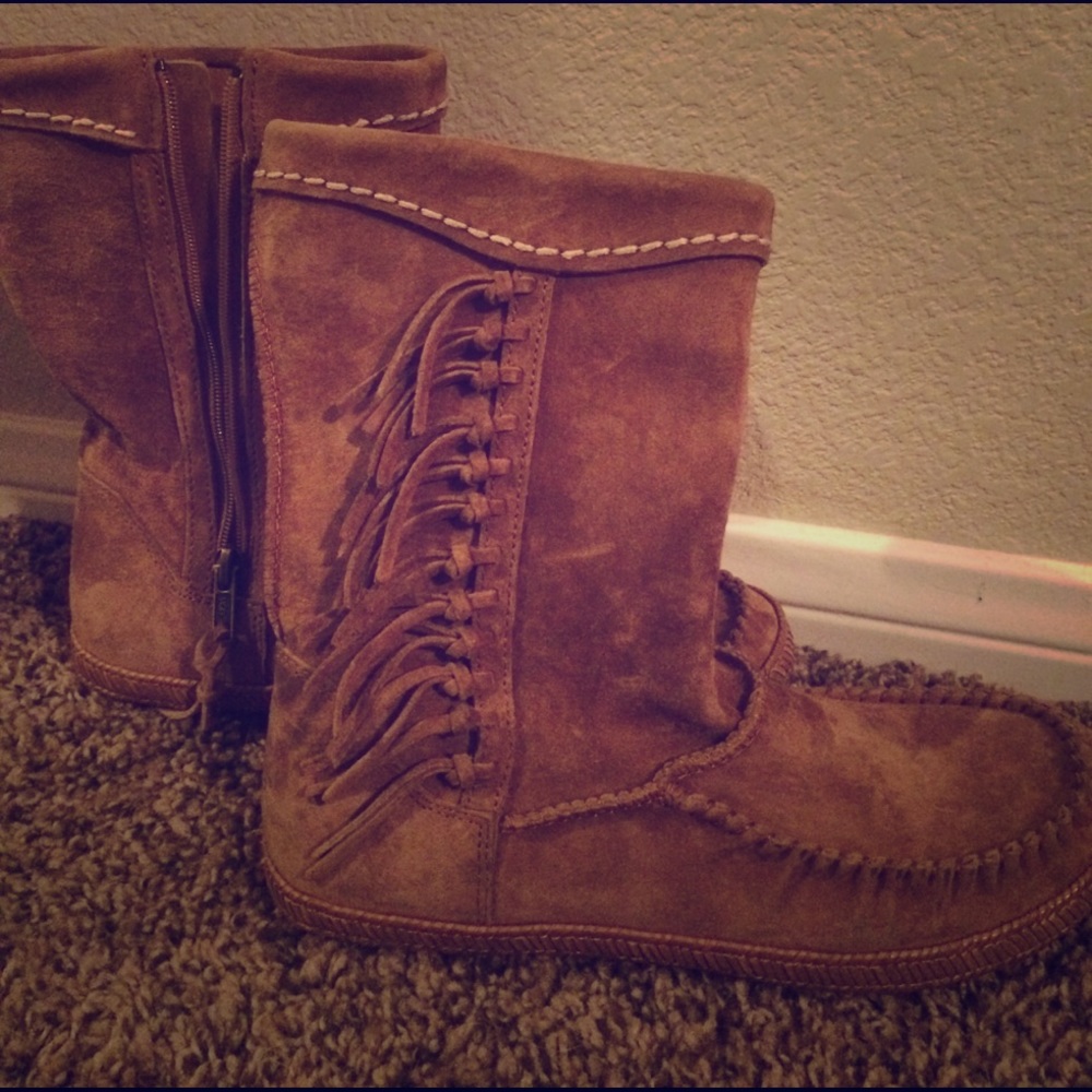Authentic UGG moccasin boots