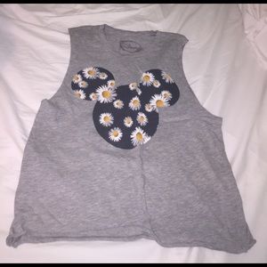 a daisy mickey mouse muscle tank