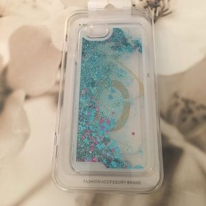 iPhone 6 Snow Globe Glitter Case w/ Stars ⭐️