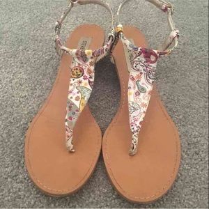 Steve Madden floral sandals