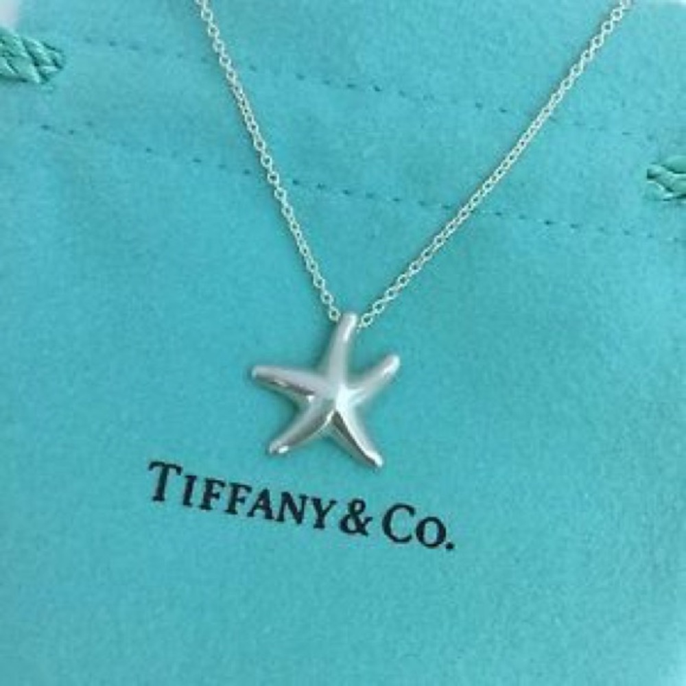 Small sterling silver Tiffany starfish