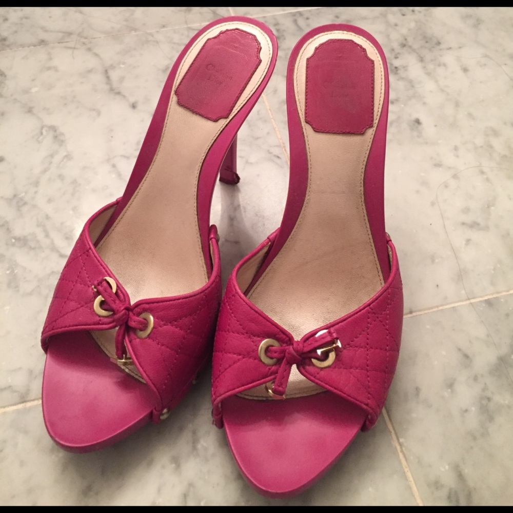 Dior sandal heels
