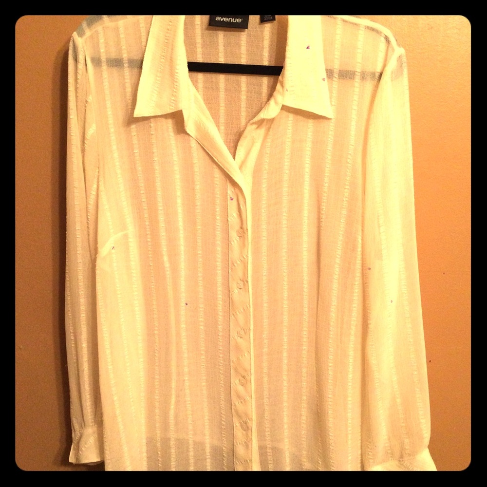 Sheer blouse