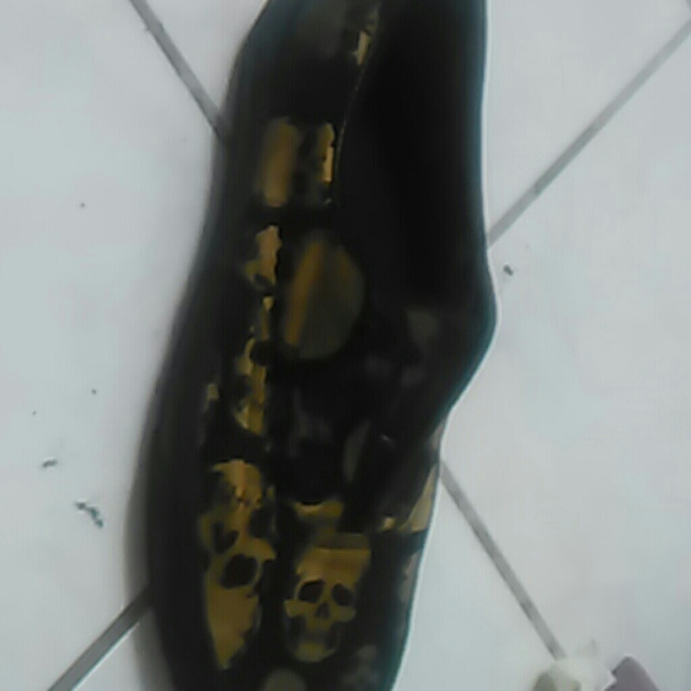 Vans gold skulls black era authenthic