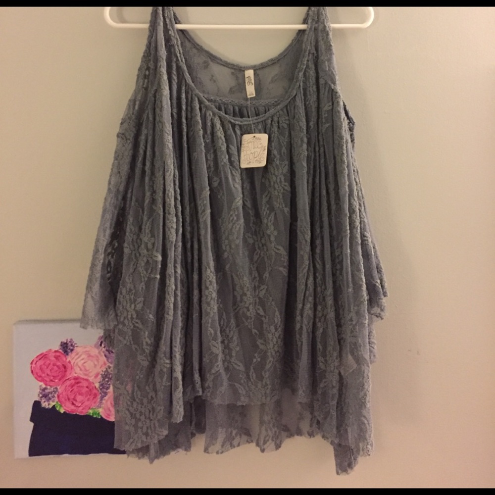 Free People Lace top