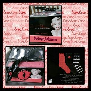 Betsey Johnson cozy socks