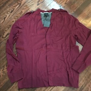 NWT Banana Republic Monogram maroon sweater XLTall