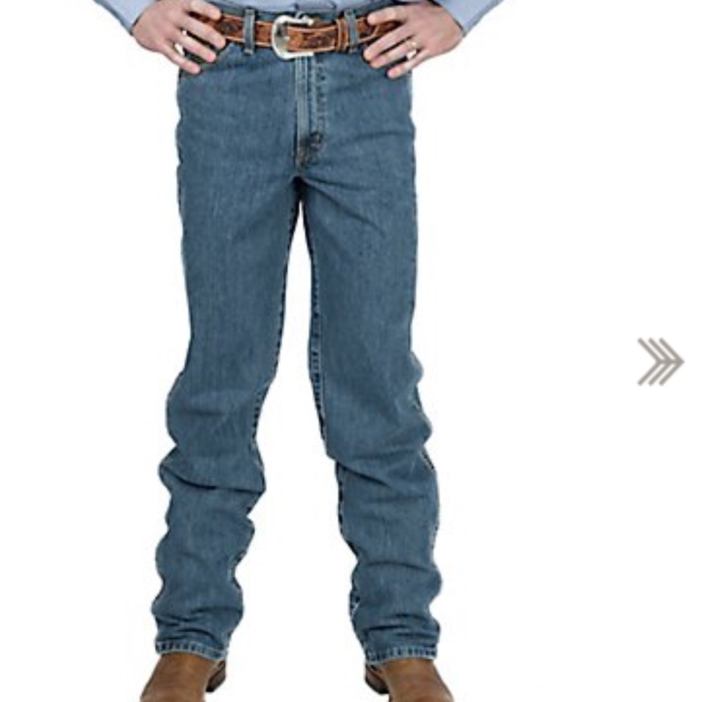 Cinch Green Label Stonewash Blue Relaxed Fit Jeans
