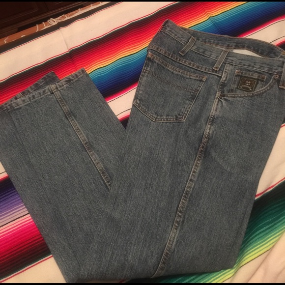 Cinch Green Label Stonewash Blue Relaxed Fit Jeans - Picture 5 of 8