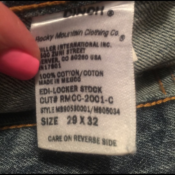 Cinch Green Label Stonewash Blue Relaxed Fit Jeans - Picture 8 of 8